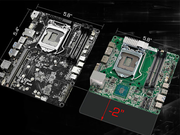 华擎推出Micro-STX主板 可以塞入MXM显卡以及八代酷睿处理器