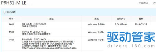 华硕P8H61主板升级BIOS图文教程