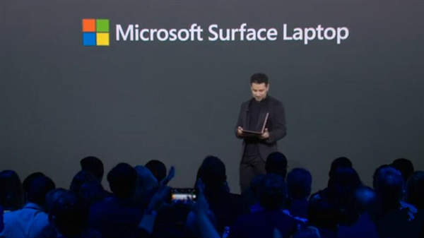 微软意外发布Surface Laptop：预装Windows 10 S