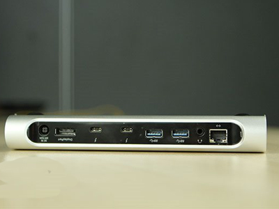 macbook pro的专业配件：贝尔金thunder bolt express dock hd