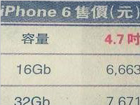 想买iphone6港版？先看看iphone6港版价格是多少？