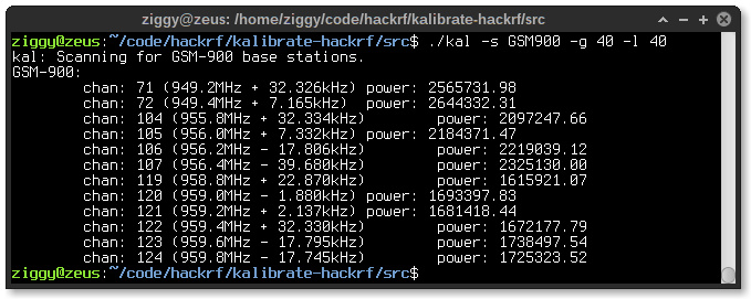 利用hackrf获取解码之后的gsm网络流量的方法