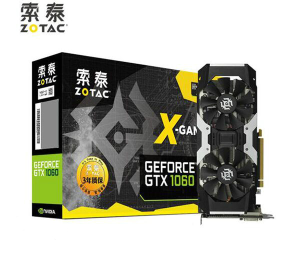 索泰的GTX 1060-6GD5 X-Gaming OC显卡促销 采用4+1相供电