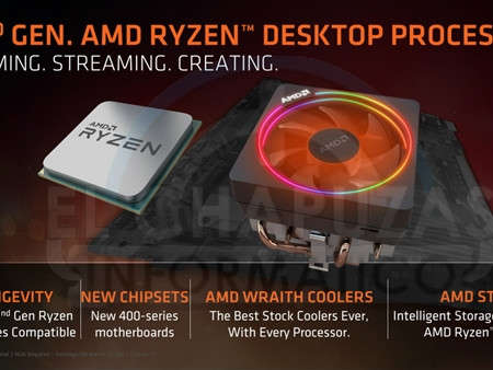 ​AMD的Ryzen 2000系处理器将于4月正式发布